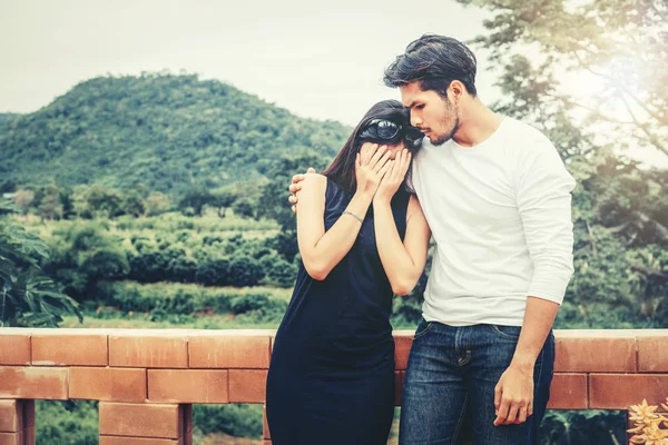 Coppia Infelice Uomini Donne Bad Matrimonio Concetto Problema — Foto Stock