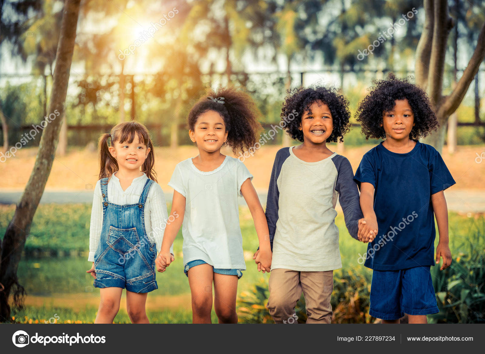Happy Kids In Africa