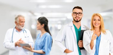 Sağlık insan grubu. Diğer doktorlar, hemşire ve cerrah hastane ofis veya klinik çalışma profesyonel doktor. Tıbbi Teknoloji Araştırma Enstitüsü ve Doktor personel hizmet anlayışı.