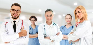 Sağlık insan grubu. Diğer doktorlar, hemşire ve cerrah hastane ofis veya klinik çalışma profesyonel doktor. Tıbbi Teknoloji Araştırma Enstitüsü ve Doktor personel hizmet anlayışı.