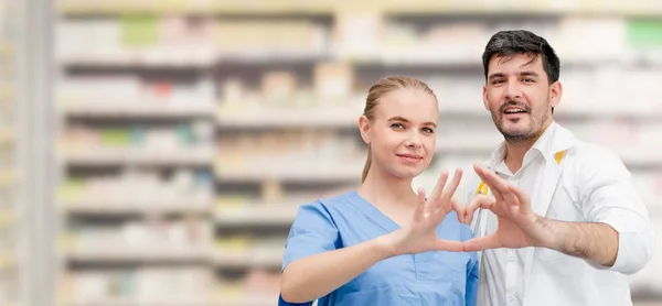 Doctors Hospital Office Working Another Doctor Healthcare Medical Services — Stock Photo, Image