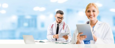 Ortak çalışma Hastanesi'nde doktorlar. Sağlık Sağlık ve Doktor Hizmetleri.