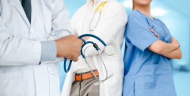 Sağlık insan grubu. Diğer doktorlar, hemşire ve cerrah hastane ofis veya klinik çalışma profesyonel doktor. Tıbbi Teknoloji Araştırma Enstitüsü ve Doktor personel hizmet anlayışı.