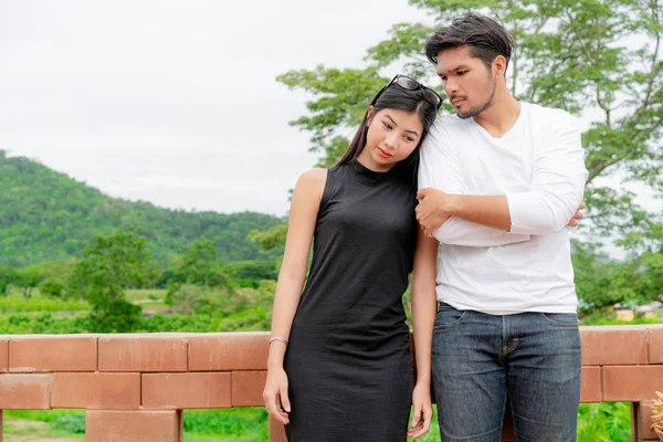 Unglückliches Paar Von Mann Und Frau Schlechte Ehe Und Problemkonzept — Stockfoto