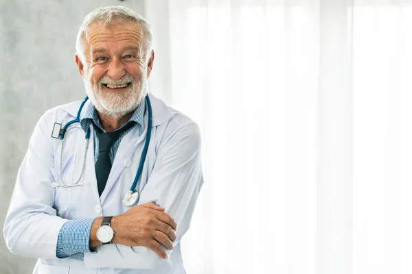 Doctor Trabajando Oficina Del Hospital Concepto Atención Médica — Foto de Stock