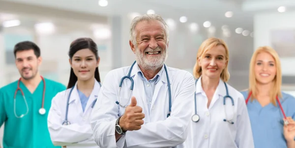 Grupo Personas Salud Médico Profesional Que Trabaja Consultorio Del Hospital —  Fotos de Stock