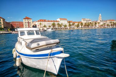 Dalmaçya'daki Split eski kenti, Hırvatistan.