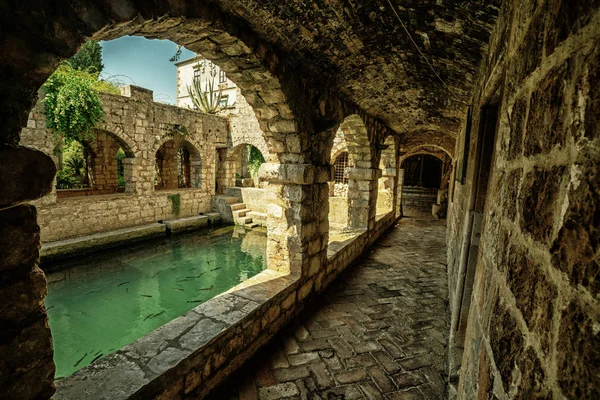 Castelo de Tvrdalj em Stari Grad, Hvar, Croácia — Fotografia de Stock