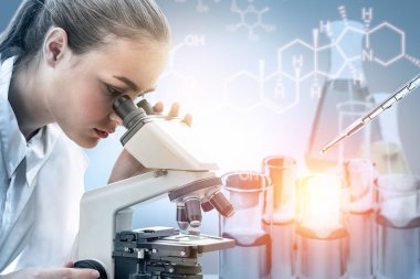 Laboratuvar araştırma ve geliştirme endüstrisi.