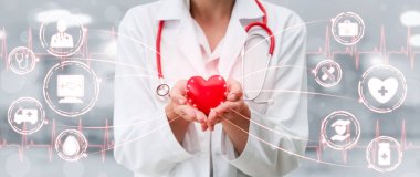 Hastanede Tıbbi Sağlık Grafik ile Doktor