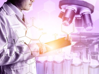 Laboratuvar araştırma ve geliştirme endüstrisi.