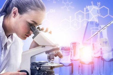 Laboratuvar araştırma ve geliştirme endüstrisi.