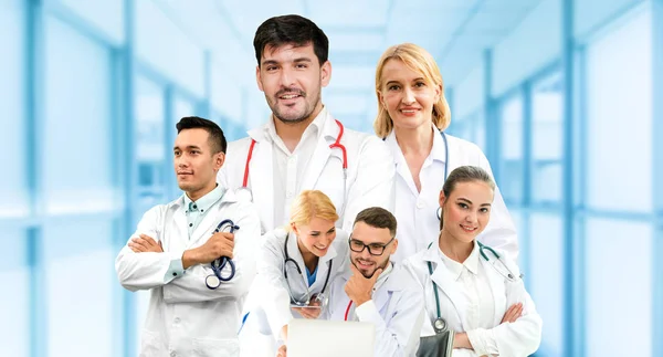 Gruppe medizinischer und medizinischer Ärzte. — Stockfoto
