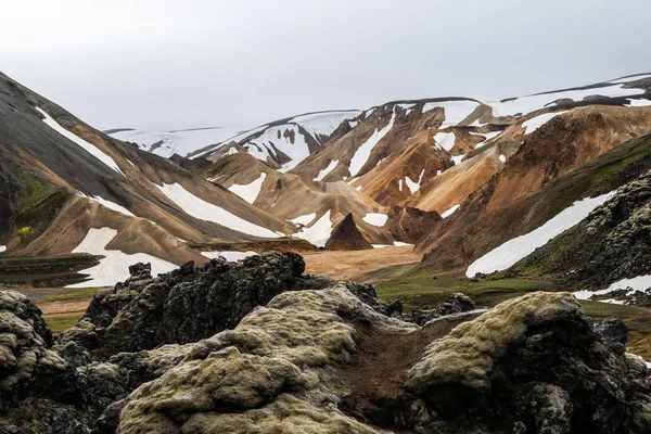 Paysage de Landmannalaugar Islande Highland — Photo