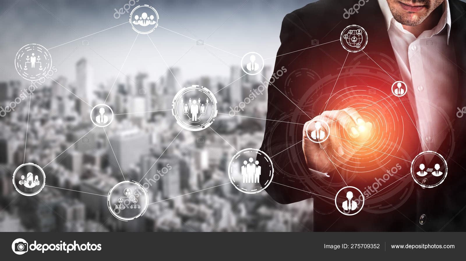human resources and people networking concep stock photo networking resources