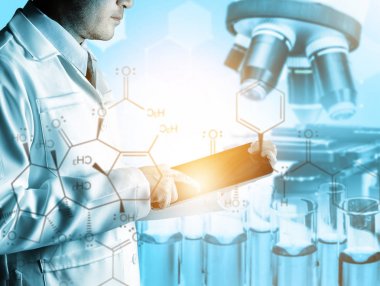 Laboratuvar araştırma ve geliştirme endüstrisi.