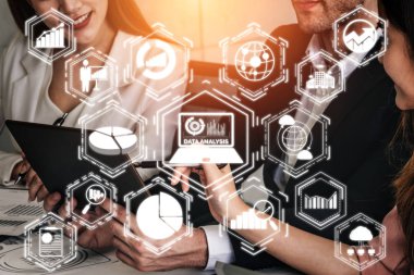 İş ve Finans Concep için Veri Analizi