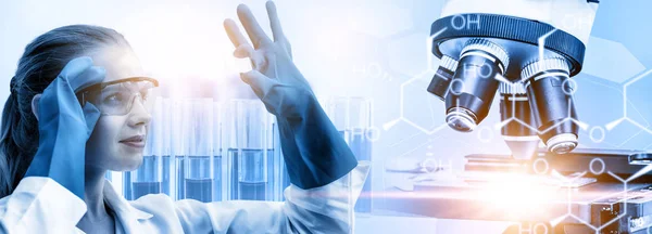 Laboratory research and development industry. — Stock Photo, Image