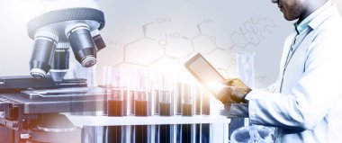 Laboratuvar araştırma ve geliştirme endüstrisi.