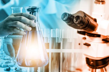 Laboratuvar araştırma ve geliştirme endüstrisi.