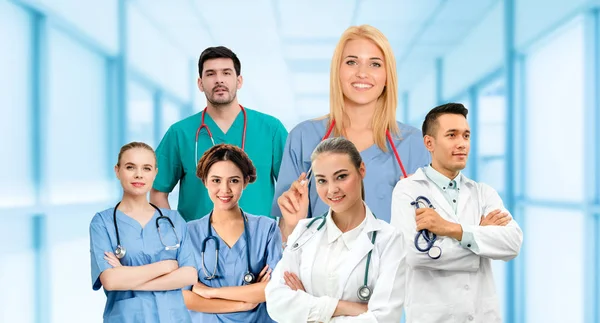 Grupo de personas médicas y médicas . — Foto de Stock