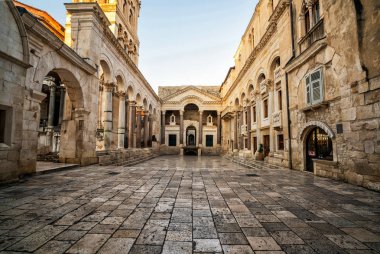 Diocletianus Sarayı Split, Hırvatistan.