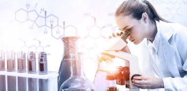 Laboratuvar araştırma ve geliştirme endüstrisi.