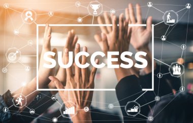 Başarı ve İş Hedefi Başarı Konsepti.