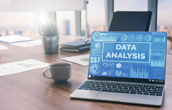 Data Analysis for Business and Finance Concept