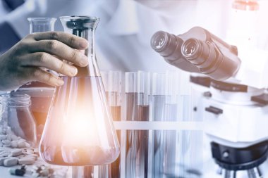 Laboratuvar araştırma ve geliştirme endüstrisi.