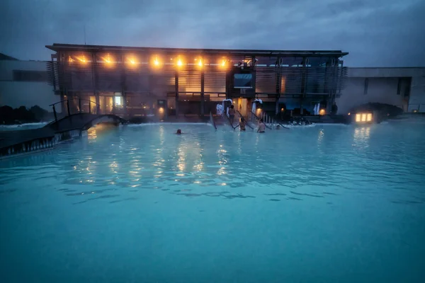Geothermal Spa Blue Lagoon em Reykjavik, Islândia . — Fotografia de Stock