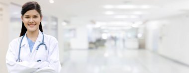 Hastanedeki doktor. Tıbbi hizmet.