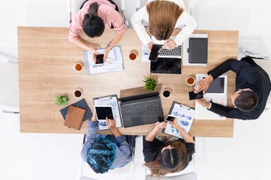 Ofis Odasında Grup Toplantısı.