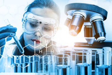 Laboratuvar araştırma ve geliştirme endüstrisi.