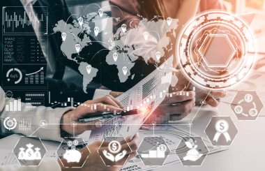 Finans ve Para İşlem Teknolojisi Concep