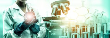 Laboratuvar araştırma ve geliştirme endüstrisi.