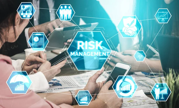 Risk Management and Assessment for Busines — Stock Photo, Image