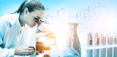 Laboratuvar araştırma ve geliştirme endüstrisi.