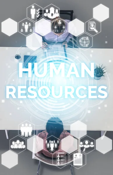 Human Resources and People Networking Concep — Stock Photo, Image