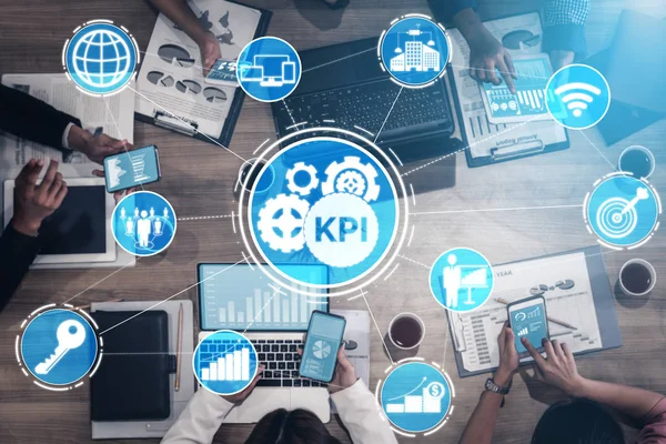 KPI Key Performance Indicator for Business Concep — Stock Photo, Image