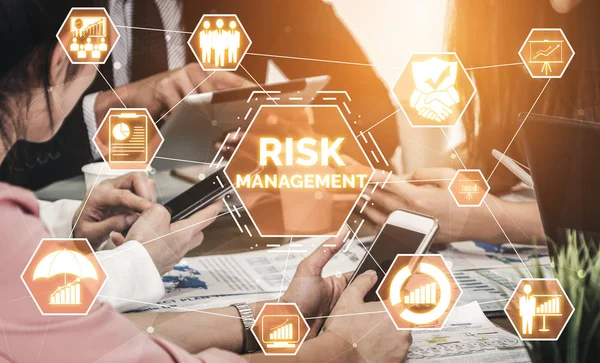 Risk Management and Assessment for Busines — Stock Photo, Image