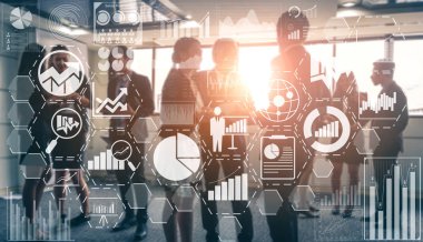 İş ve Finans Concep için Veri Analizi