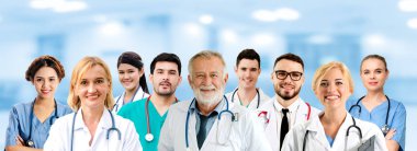 Sağlık insan grubu. Diğer doktorlar, hemşire ve cerrah hastane ofis veya klinik çalışma profesyonel doktor. Tıbbi Teknoloji Araştırma Enstitüsü ve Doktor personel hizmet anlayışı.