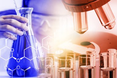 Laboratuvar araştırma ve geliştirme endüstrisi.