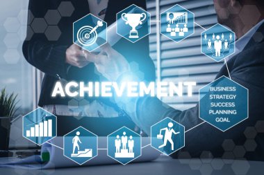 Başarı ve İş Hedefi Başarı Konsepti.