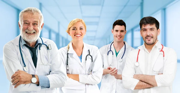 Professional Doctor Working Hospital Office Clinic Other Doctors Nurse Surgeon — Stock Photo, Image