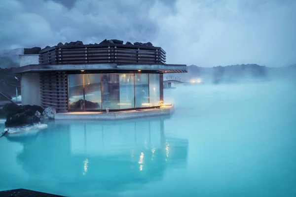 Geothermal Spa Blue Lagoon em Reykjavik, Islândia . — Fotografia de Stock