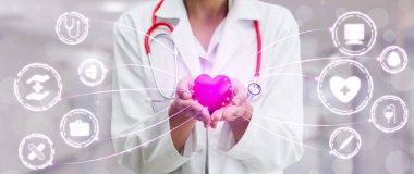 Hastanede Tıbbi Sağlık Grafik ile Doktor