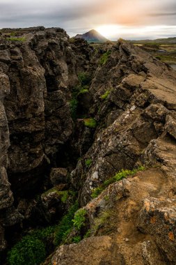 Grjotagja Mağarası Kaplıca İzlanda