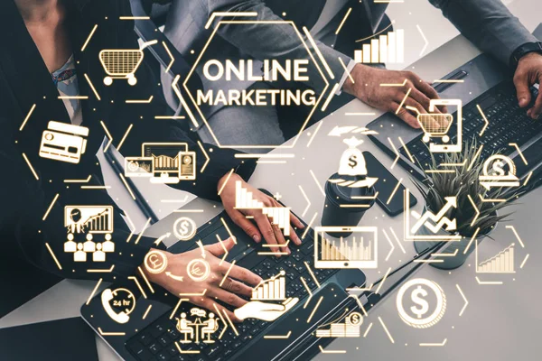 Marketing de tecnologia digital Business Concep — Fotografia de Stock